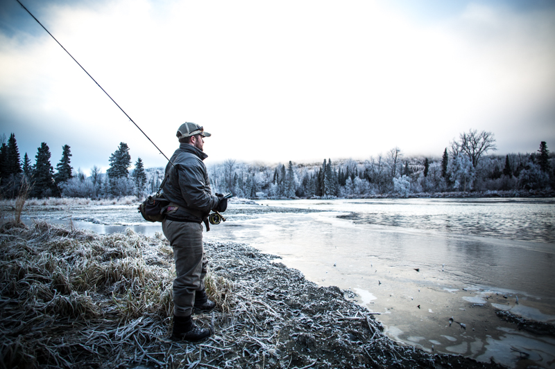 Alaska Fishing Wind Image