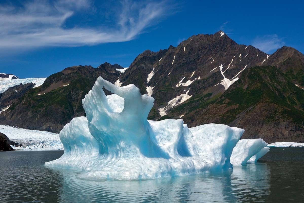 Iceberg in Aialik Bay