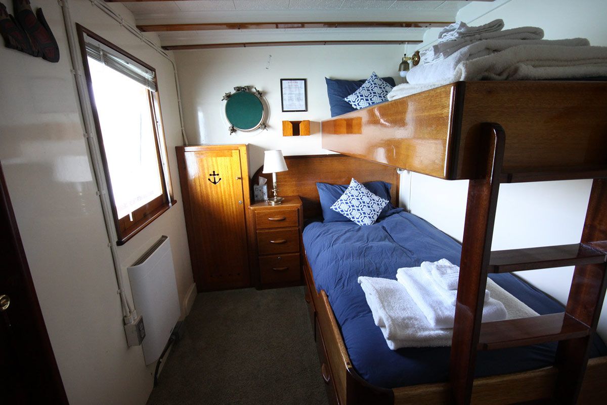 Sea Wolf stateroom with private bath
