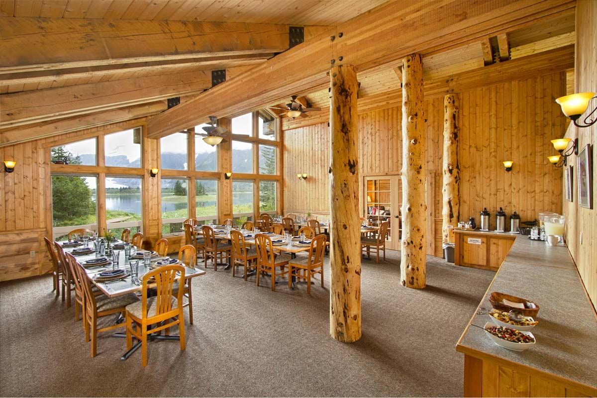 Dining Room Kenai Fjords Glacier Lodge